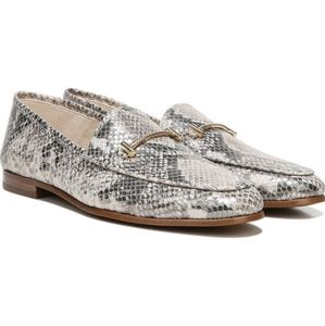 NEW IN BOX * Sam Edelman * Lior Loafer *Dark Wheat Snakeskin * Womens US size 9